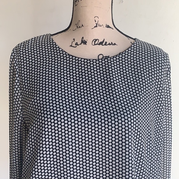 Nanette Lepore Polka Dot Blouse - Picture 4 of 12